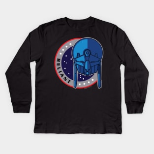 Reliant - themed patch design Kids Long Sleeve T-Shirt